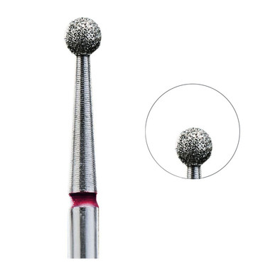 Staleks Pro diamant "bal" frees 2,7 mm rood