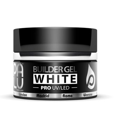 Строительный гель PALU Builder Gel белый 30 мл - Фото №4