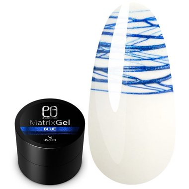 Nagelstyling-Gel PALU Matrix MG6 blau 5 ml - Фото №1