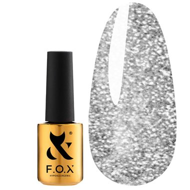 Top FOX Flash transparent with reflective particles 7 ml - Фото №1