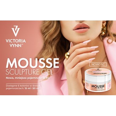 Mousse-Gel Victoria Vynn 05 Baby Pink hellrosa 15 ml - Фото №3