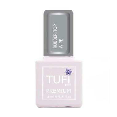 TUFI profi PREMIUM Rubber Top Hybrid met kleeflaag 15 ml (0202735) - Фото №1