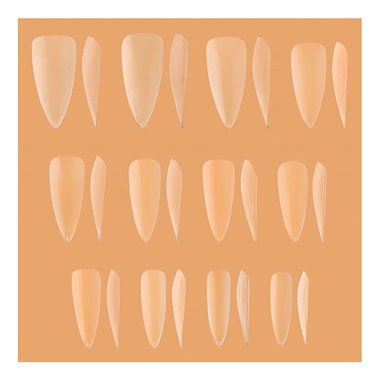 Верхние формы для моделирования ногтей KODI Extra Long Stiletto, 240 шт/наб. - Фото №3