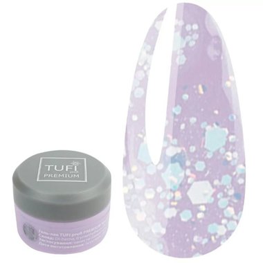Gel polish TUFI profi PREMIUM Sparkle 09 gold winter 5 ml (0243536) - Фото №1
