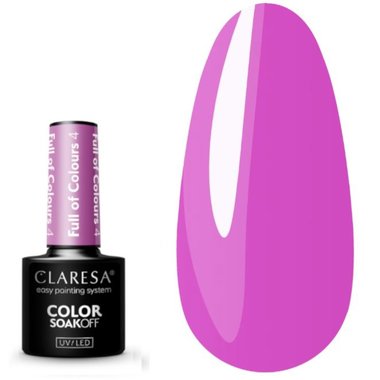 Claresa Gel Polish Full of colours 4 -5g - Фото №1