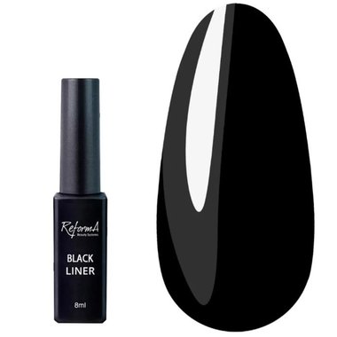 Liner REFORMA Gel Polish Black 8 ml