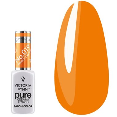 Hybride nagellak Victoria Vynn PURE CREAMY HYBRID 019 Perfect Orange 8 ml