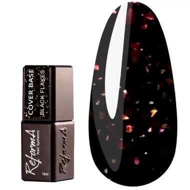 Base REFORMA Cover Base Black Opal Flakes 10 ml (943851)