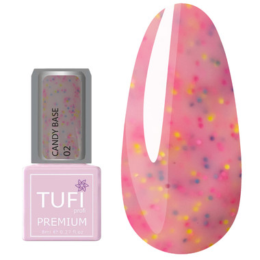 База TUFI profi PREMIUM Candy Base 02 макарун 8 мл (0295673) - Фото №1