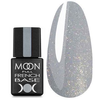Grundierung MOON FULL French Base Nr. 14 grau mit Schimmer 8 ml
