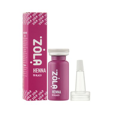 Henna für Augenbrauen ZOLA Henna Nr. 08 Schwarzer Korrektor 10g - Фото №2