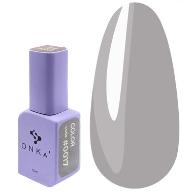 Gellack DNKa №0017 Gitter perlgrau 12 ml (GPDC0017) - Фото №1
