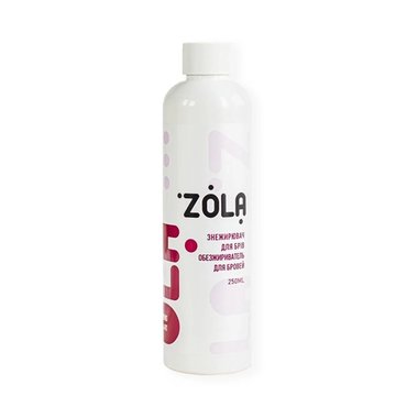 Eyebrow degreaser ZOLA with moisturizing effect 250 ml - Фото №1