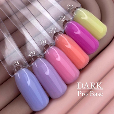 DARK PRO base 32 roze hybride base, 15 ml - Фото №2