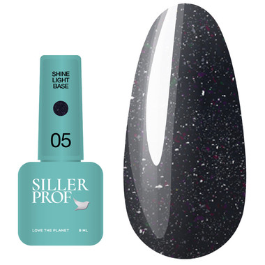 Siller Shine hybride Base  Light №05 blauw-violet 8 ml - Фото №1