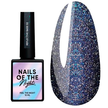 NAILSOFTHENIGHT Reflektierende Base 02, 10 ml - Фото №1