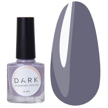 DARK Stamping polish №33 grijs 8 ml - Фото №1