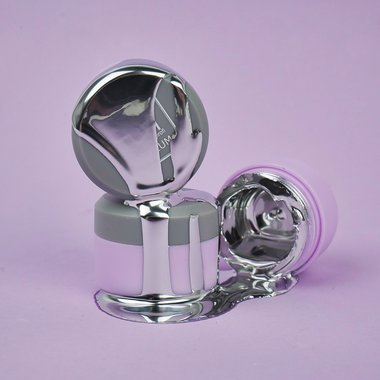 Гель-краска TUFI profi PREMIUM Gel Paint Metallic серебро 5 г - Фото №5