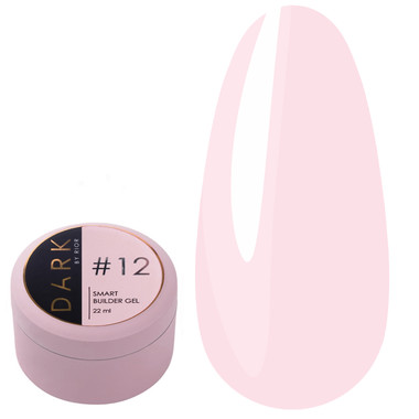 Gel für Erweiterungen Dark Smart Builder Gel 12 22 ml - Фото №1