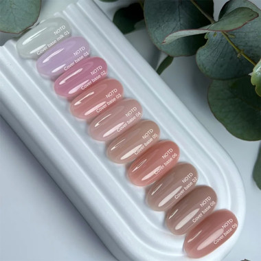 Base NAILSOFTHEDAY Cover NEW Formula № 05 cold caramel 10 ml - Фото №4