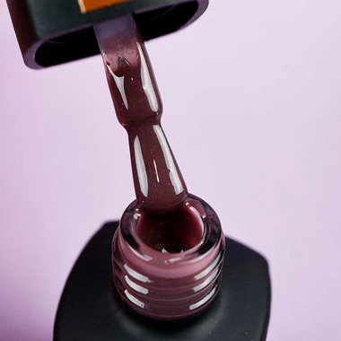 Gelpolitur Moon Full Baby Burgundy 014 Zimt mit Mikroglanz 6 ml - Фото №2