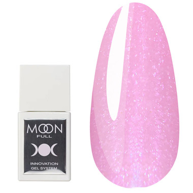 Flüssiggel Moon Full Liquid Builder Gel BG29 rosa mit Mikroglanz 15 ml - Фото №1