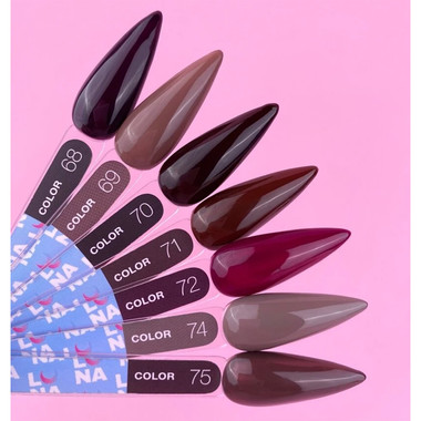 Lunamoon Color hybride nagellak nr. 68 donkere wijn 13 ml (047-2116-0352) - Фото №4