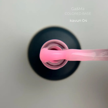 Base GA&MA Colored Base №004 Watermelon rosa 15 ml (5200364) - Фото №2