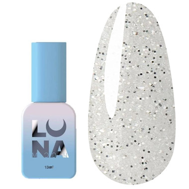Acrigel LUNA Light №71 milchig weiß mit Glitzer 13 ml (249-3367-0896) - Фото №1