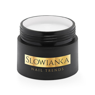 Гель для наращивания Slowianka Builder Gel Milky Mascarpone Half Cover - ideal thixotropic 15 г - Фото №2