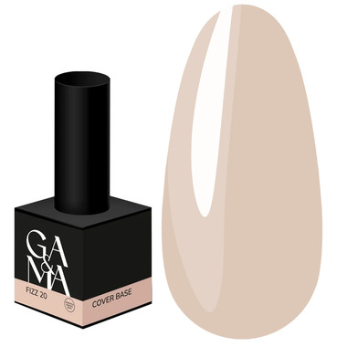 База для ногтей GA&MA Cover Base №020 Fizz 15 мл (формула одного слоя) (7700092) - Фото №1