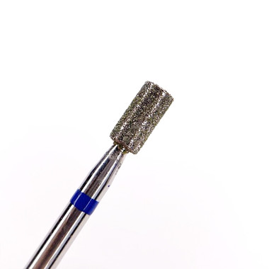 Manicure diamant slijper Donker №127 blauwe cilinder 032 - Фото №2