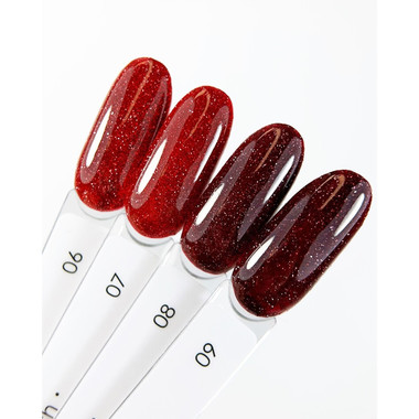 Gellack DARK Flash 07 rot reflektierend 10 ml - Фото №3