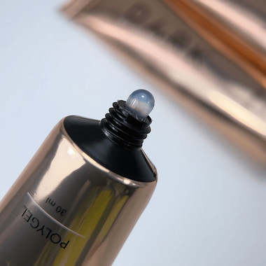 Acryl nagelgel DARK PolyGel 01 transparant 30 ml (in tube) - Фото №3