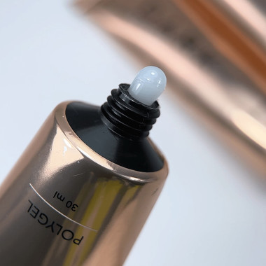 Acryl nagelgel DONKER PolyGel 03 melkwit 30 ml (in een tube) - Фото №3