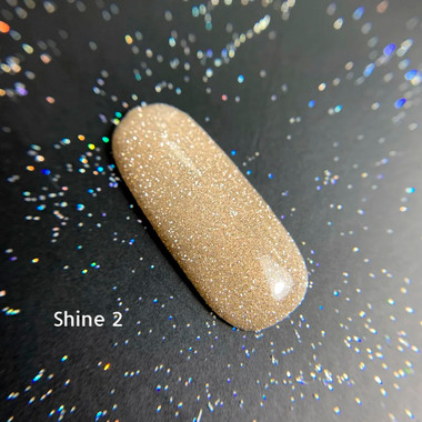 Gellack GA&MA Shine №002 reflektierendes Gold 10 ml (7700424) - Фото №2