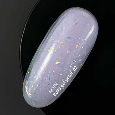 Гель NAILSOFTHEDAY Build gel potal 02 нежно-розовый 15 мл - Фото №3