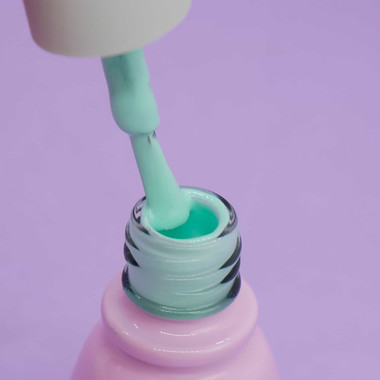 Gel polish Toki-Toki № 082 turquoise 5 ml - Фото №2