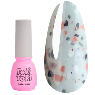 Toki-Toki Terazzo Base TR02 hybride lichtgrijs met potas 5 ml - Фото №1
