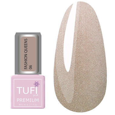 TUFI profi PREMIUM hybride nagellak Fashion Queens 06 Moonlight Muse 8 ml (0318247) - Фото №1