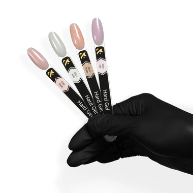 Гель F.O.X Hard gel Glitz Lily 15 мл - Фото №2