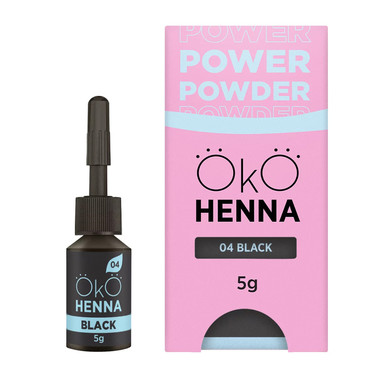 Хна для бровей OKO Henna 04 Black 5 г - Фото №1