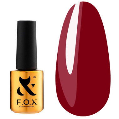 Gellak F.O.X Lipstick Collection 009 diepe bes 7 ml (LC - 09) - Фото №1