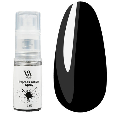 Spray voor ombre-effect VALERI EXPRESS OMBRE SPRAY №02 zwart 7,5 g - Фото №1