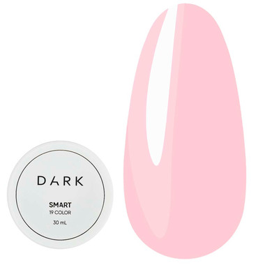 Гель для наращивания DARK Smart Builder Gel 19 розово-лиловый 30 мл - Фото №1