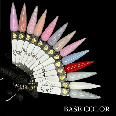 Crystal Base Color Ivory 12 ml - Фото №2