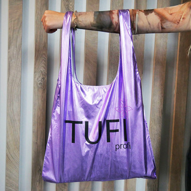 Сумка-шоппер TUFI profi PREMIUM Purple с лого (0317573) - Фото №2