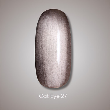 Gellak DARK Cat Eye 27 koffie 10 ml - Фото №3