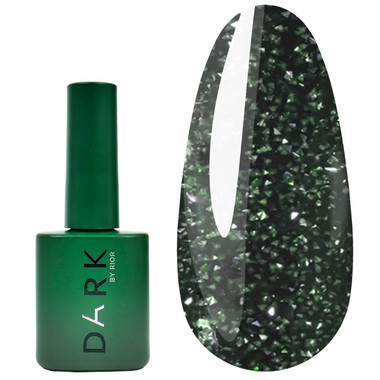 Gellack Dark Flash 13 dunkelgrün 10 ml - Фото №1