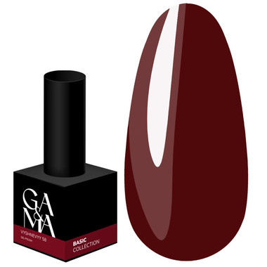 Gel-Nagellack GA&MA  Basic Kollektion 058 Kirsche 10 ml (7700251) - Фото №1